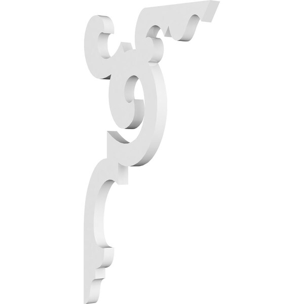 Ekena Millwork Benson Architectural Grade PVC Bracket, 5/8"W X 7 1/2"D X 13"H BKTP01X07X13BE - main